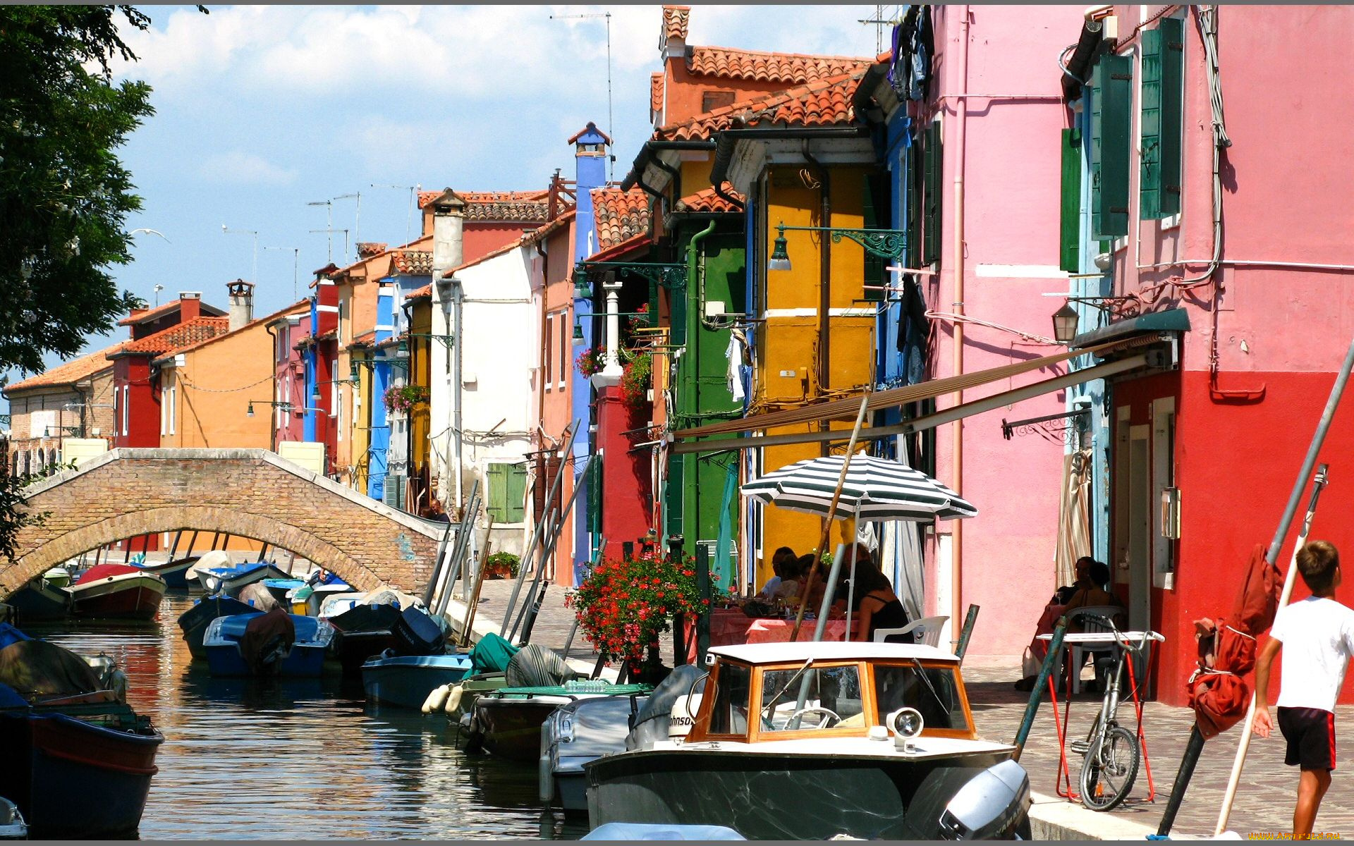 burano, italy, города, улицы, площади, набережные