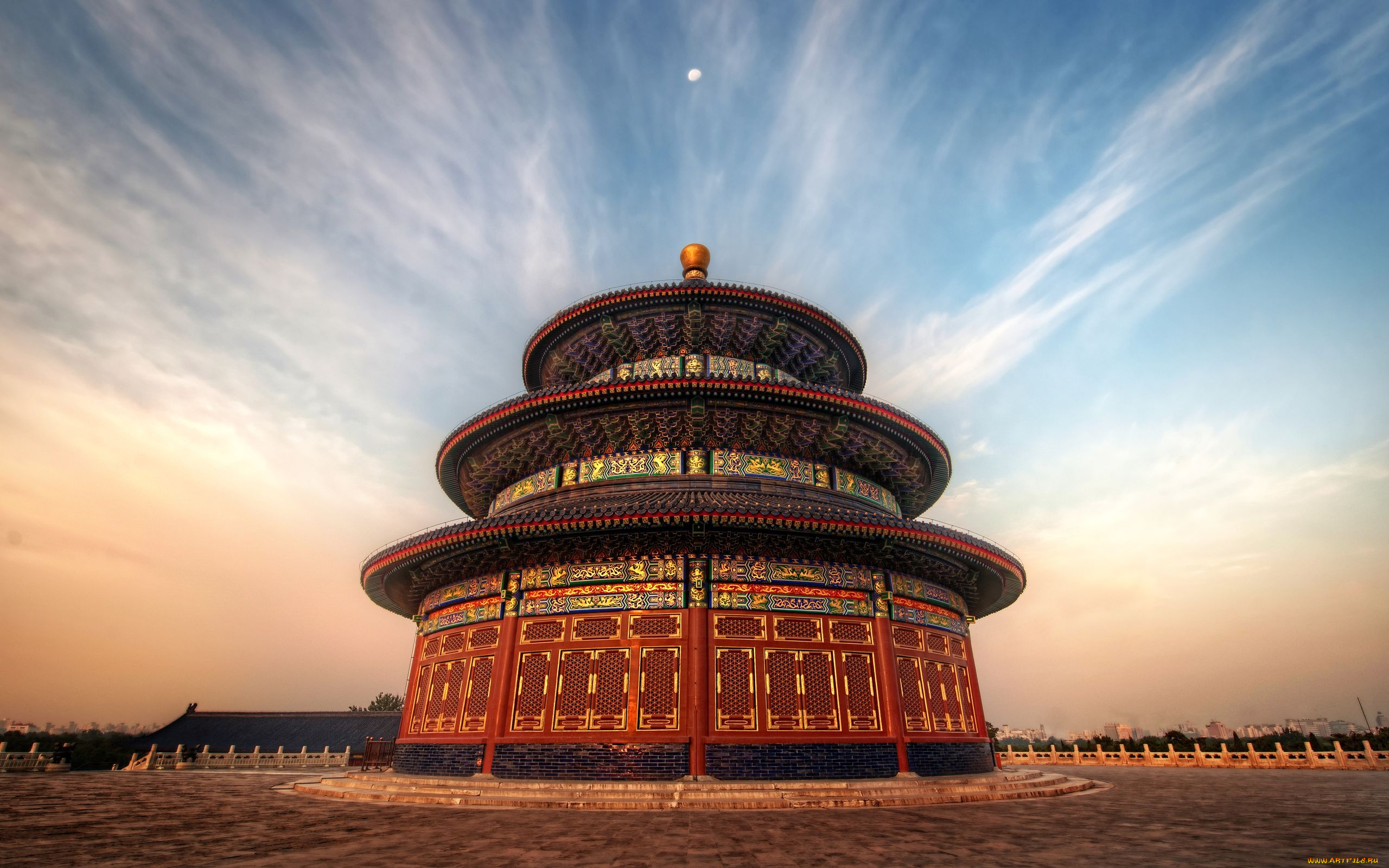 the, temple, of, heaven, beijing, china, города, буддистские, другие, храмы