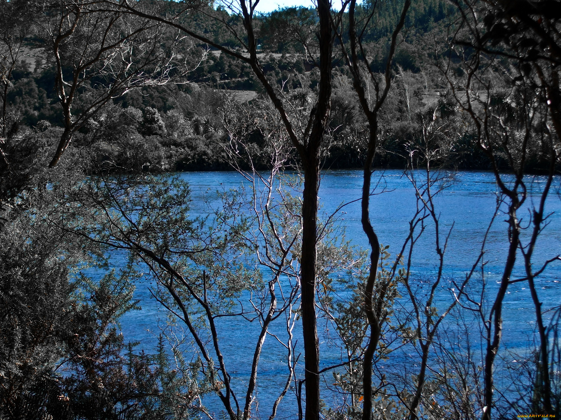 природа, реки, озера, wainui, falls, tasman, national, park, new, zealand