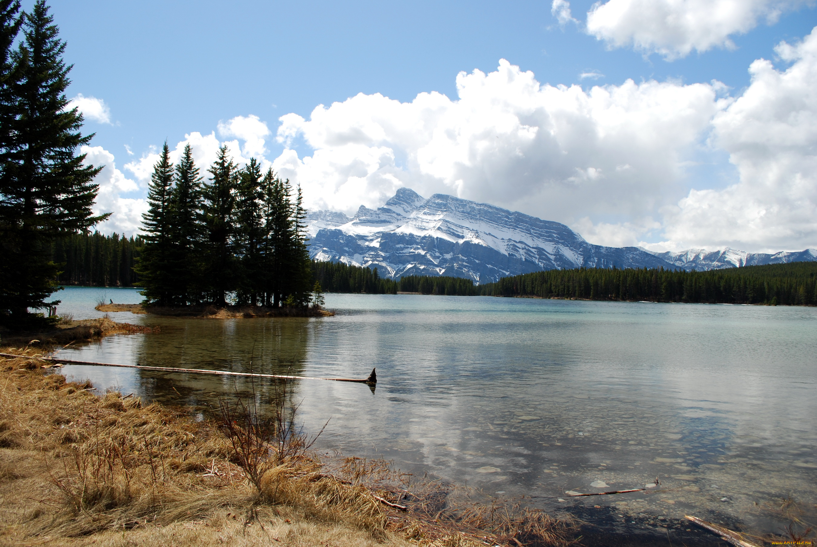 природа, реки, озера, canada, banff, national, park