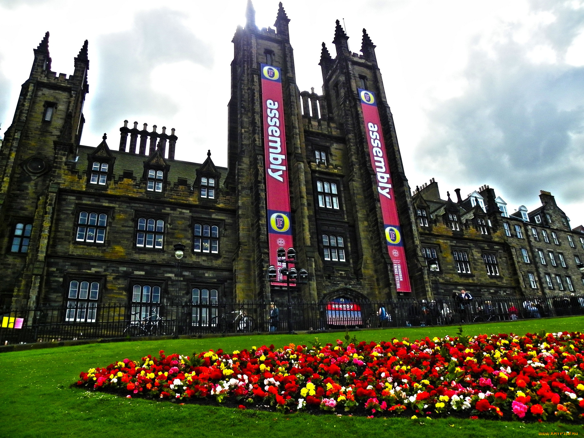 города, эдинбург, шотландия, edinburgh, scotland