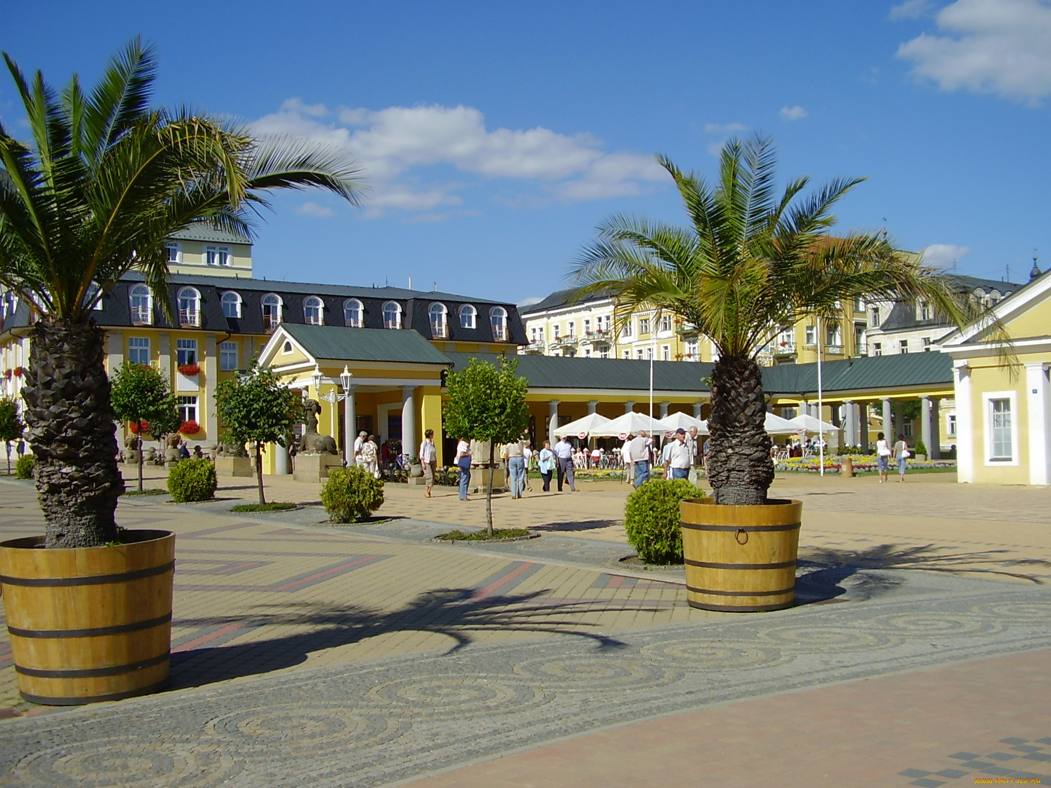 марианские, лазни, Чехия, города, улицы, площади, набережные