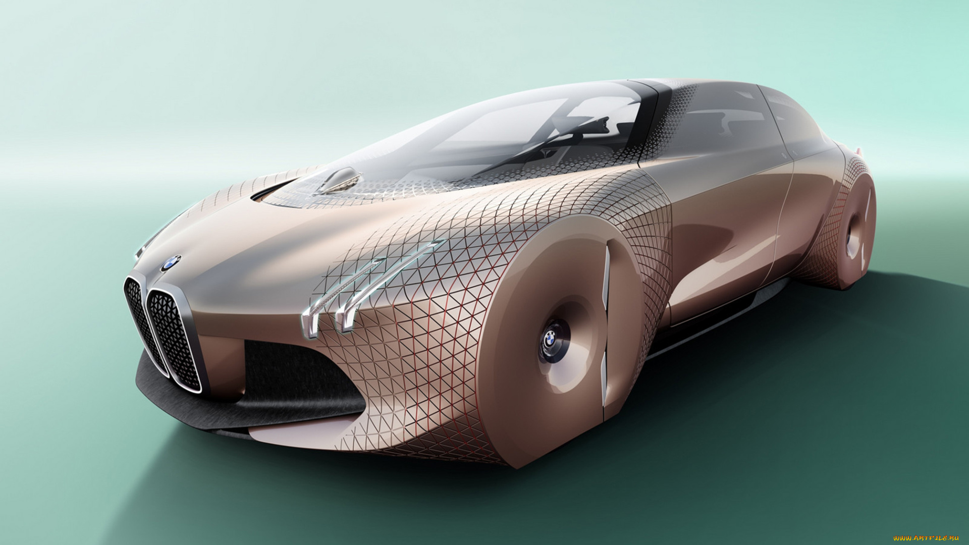 bmw, vision, next, 100, concept, 2016, автомобили, 3д, bmw, vision, next, 100, concept, 2016, 3d