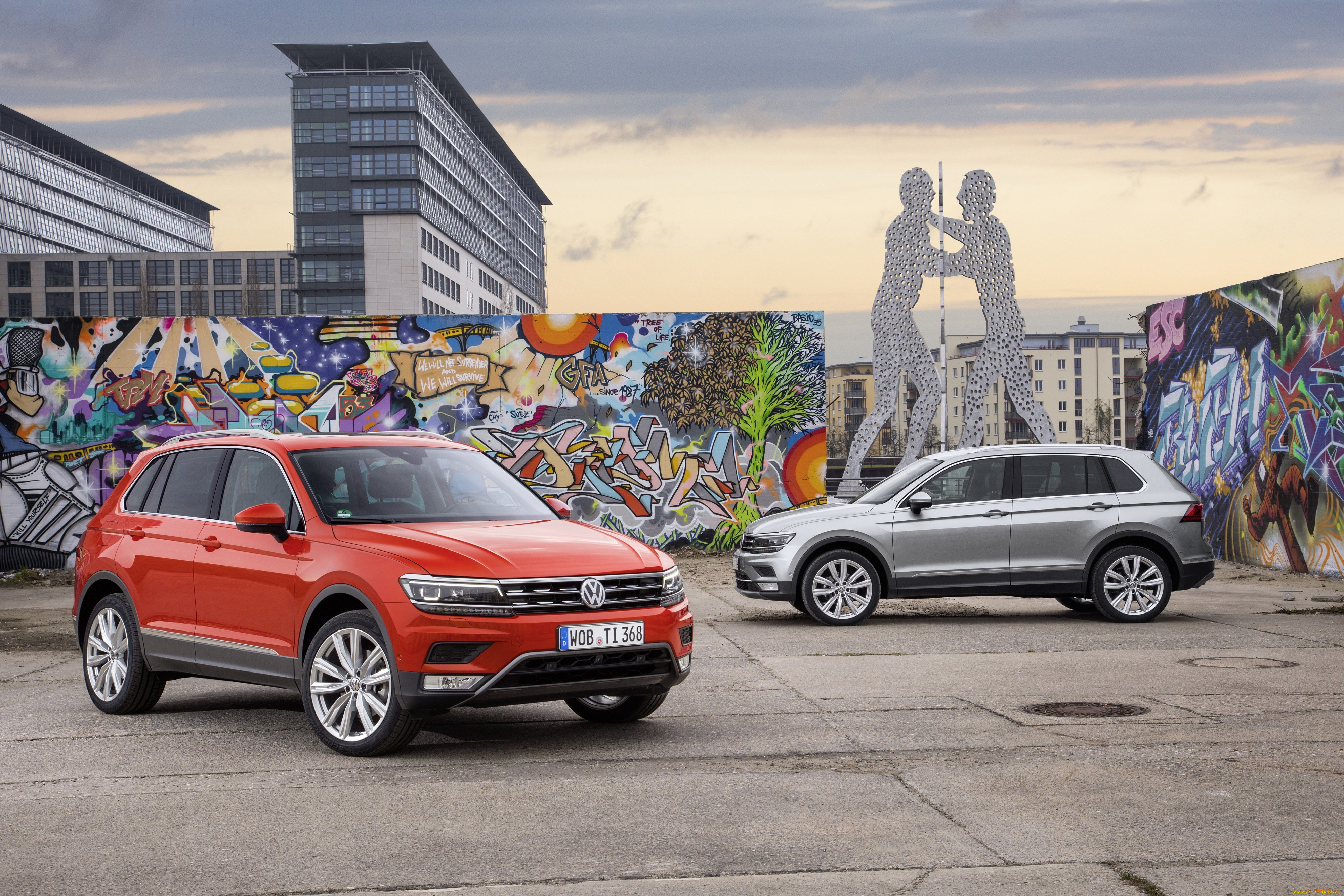 автомобили, volkswagen, tiguan, 2016г