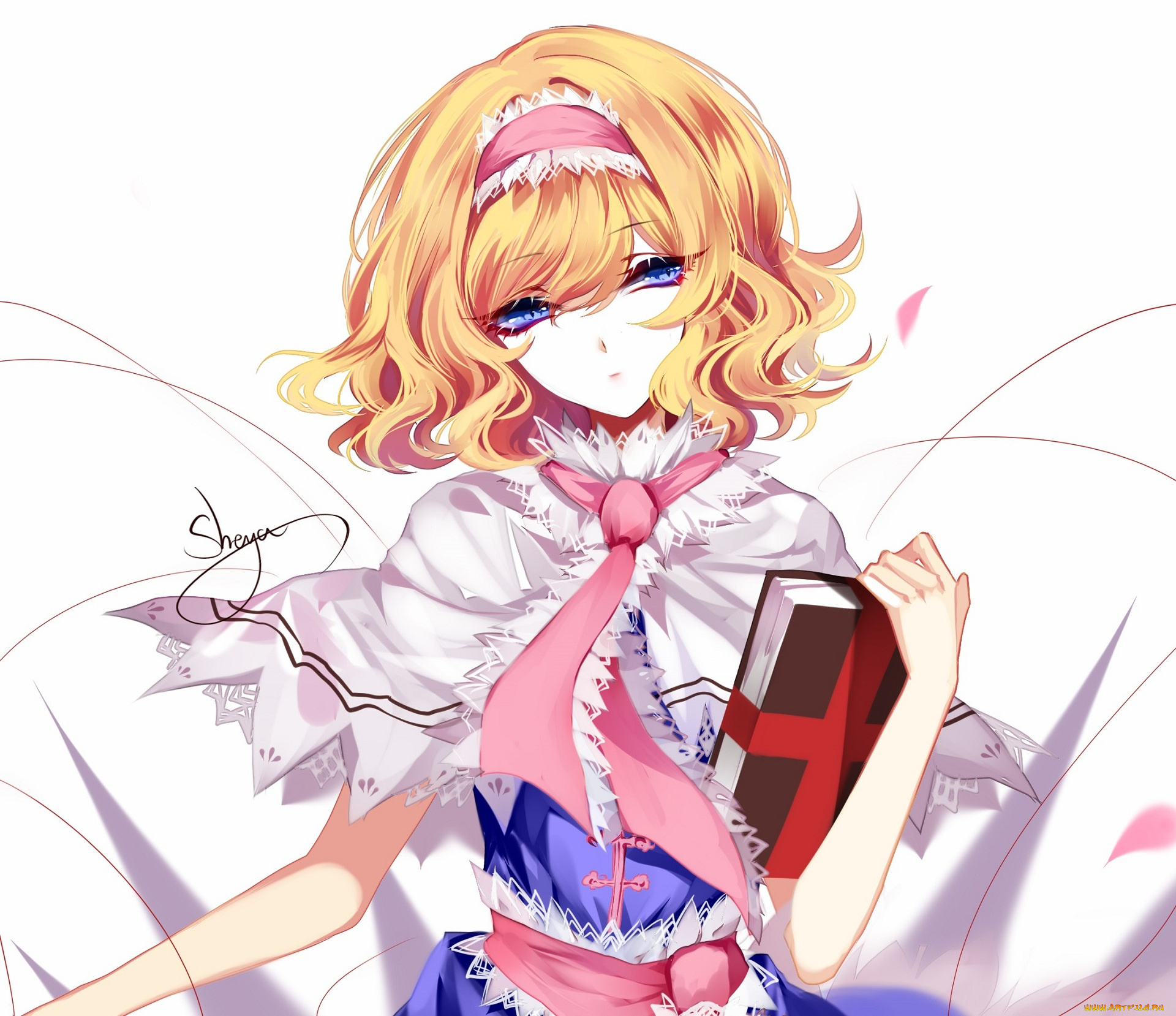 sheya, аниме, touhou, девушка