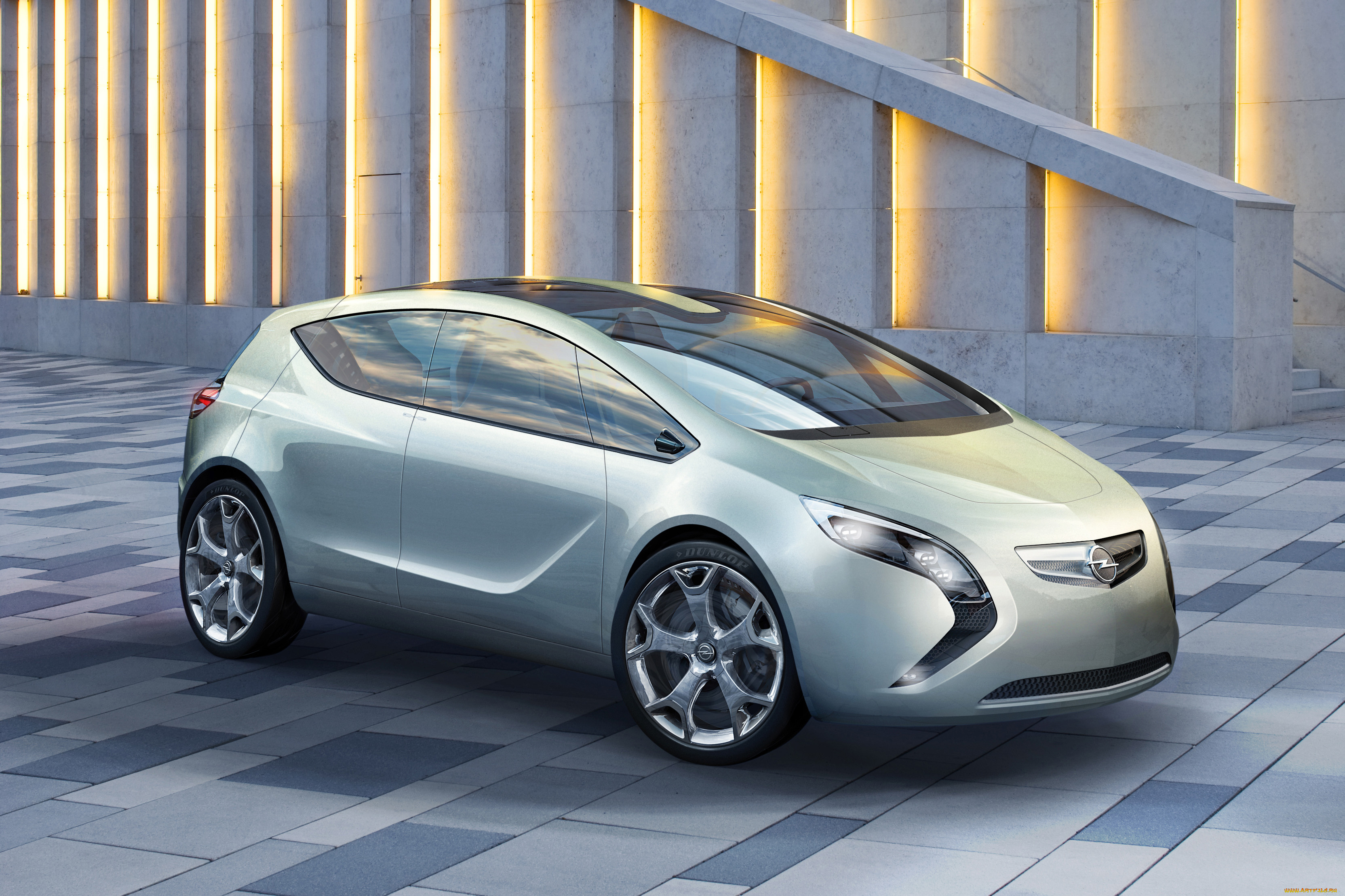 автомобили, 3д, opel, flextreme, concept, 3d