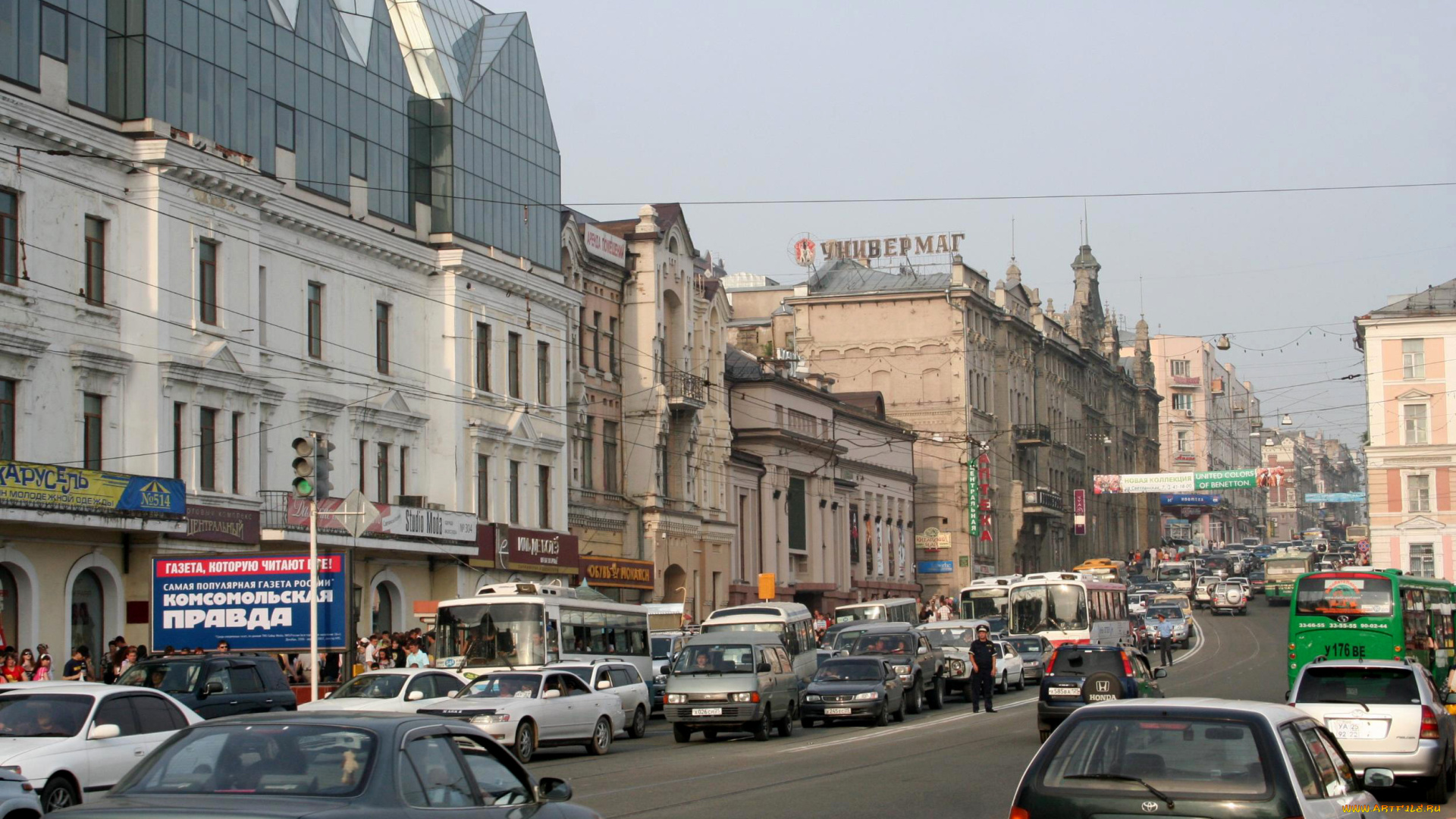 владивосток, светланская, города, улицы, площади, набережные