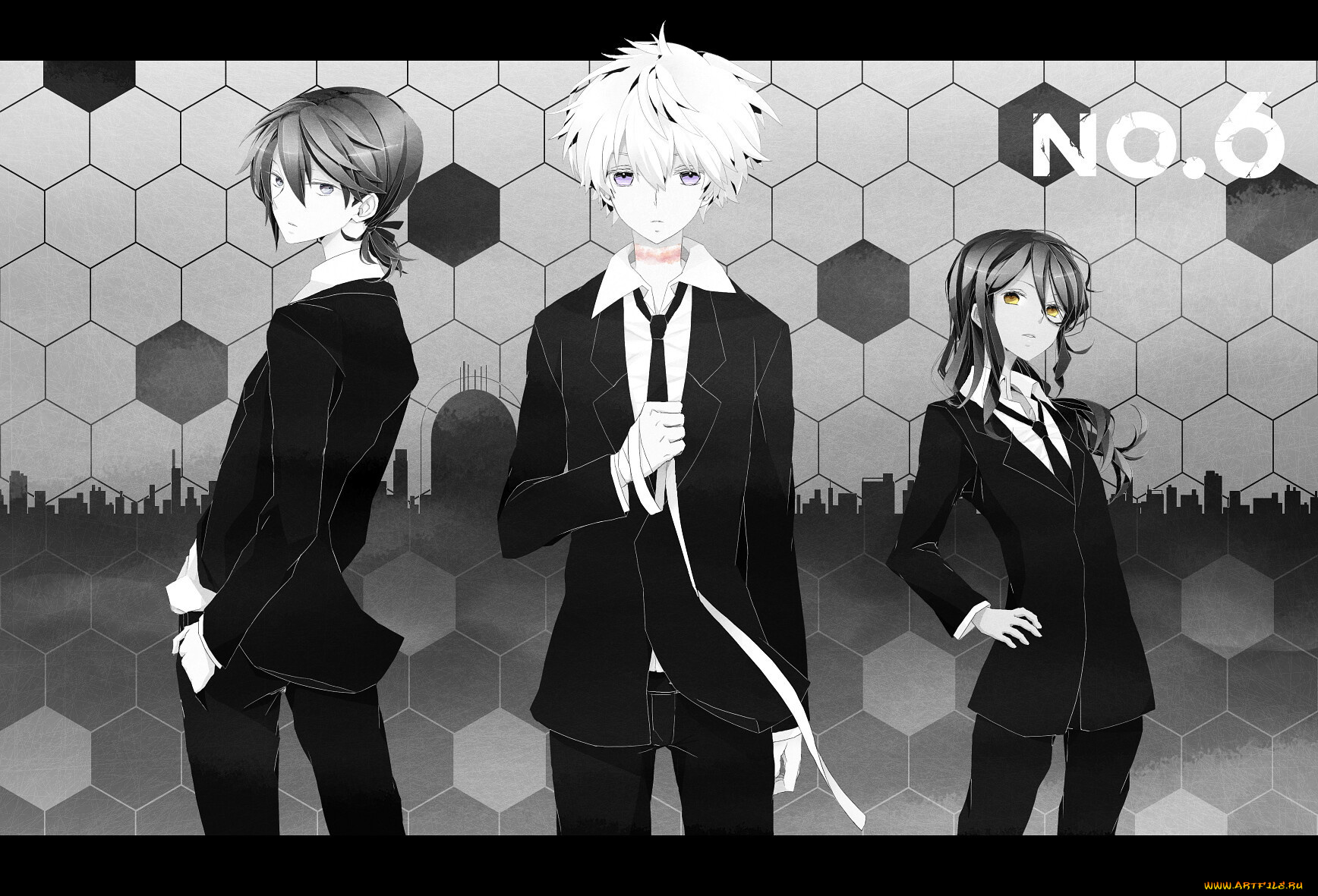 аниме, no, shion, nezumi, inukashi