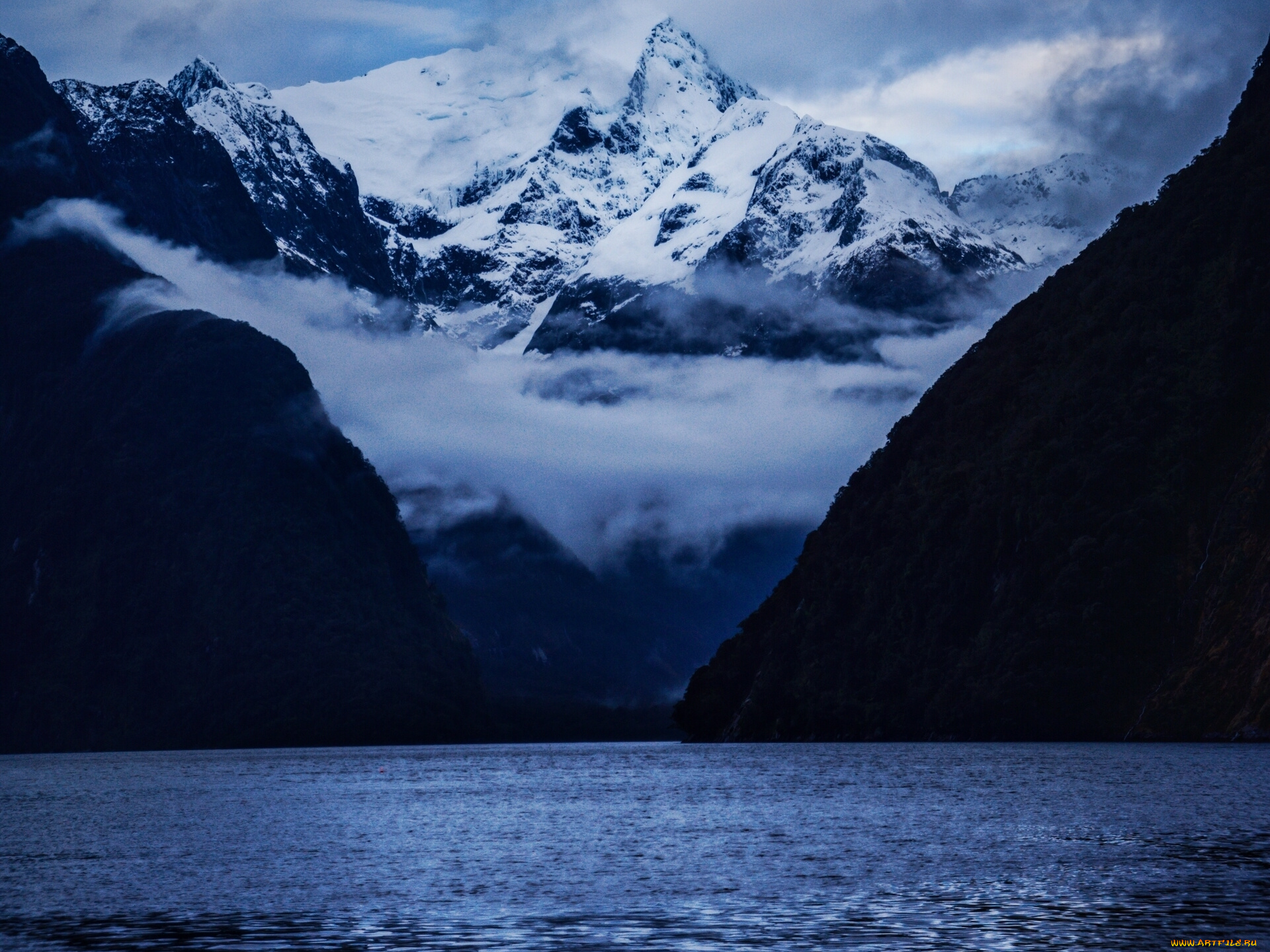 new, zealand, природа, горы, вода, новая, зеландия