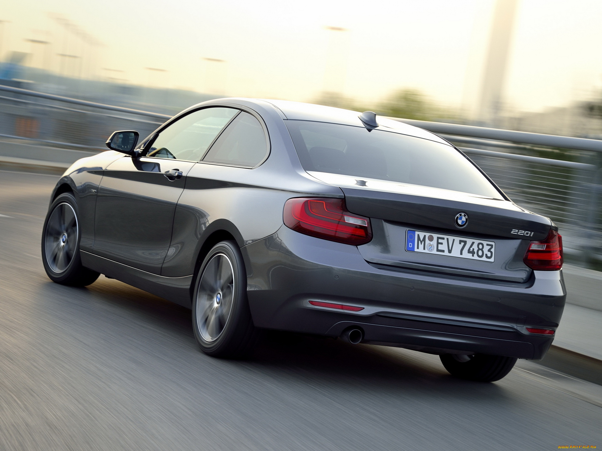 автомобили, bmw, 220i, coupе, sport, line, f22, 2014, темный