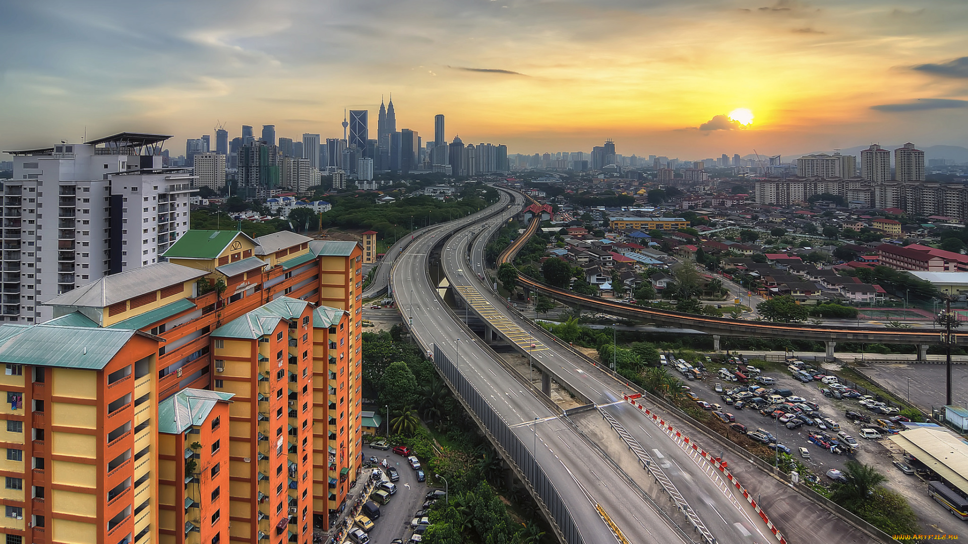 kuala, lumpur, города, куала-лумпур, , малайзия, близнецы, башни