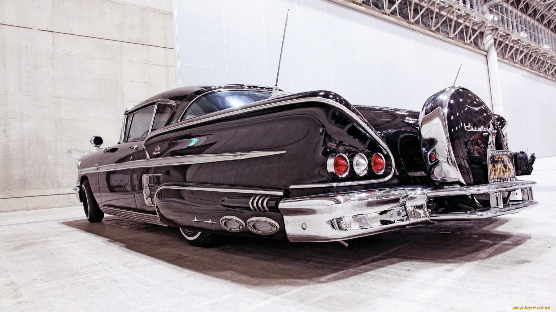 автомобили, chevrolet, impala, 1958