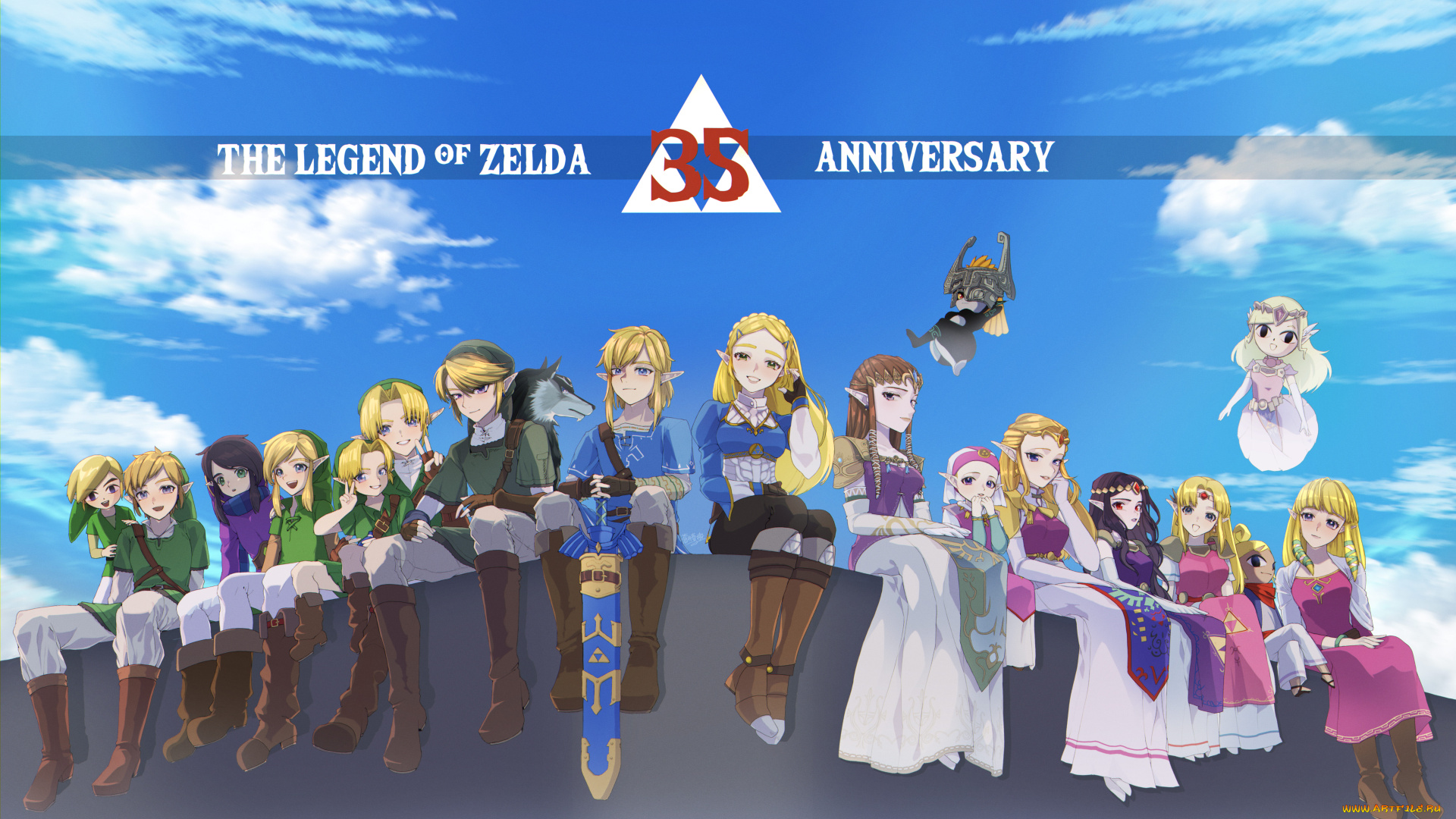 видео, игры, the, legend, of, zelda, the, legend, of, zelda