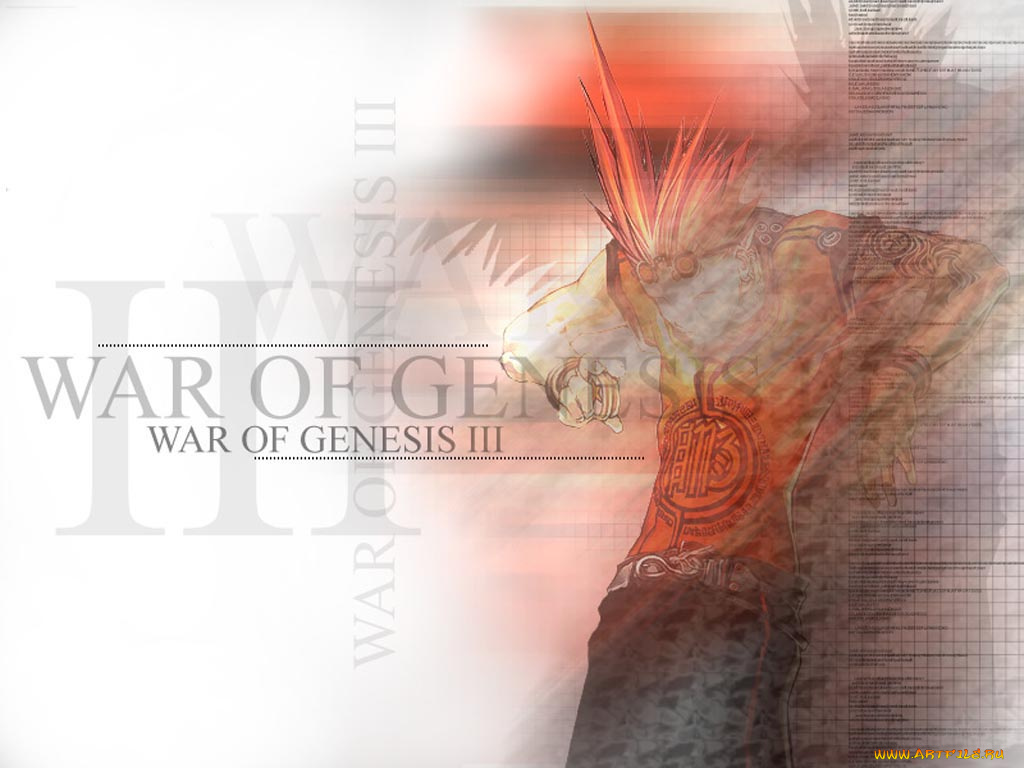 аниме, the, war, of, genesis, iii