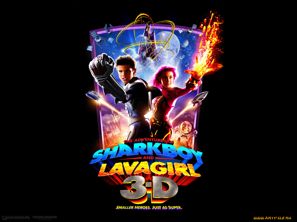 adventures, of, shark, boy, and, lava, girl, 3d, кино, фильмы