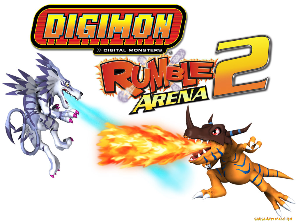 digimon, rumble, arena, видео, игры