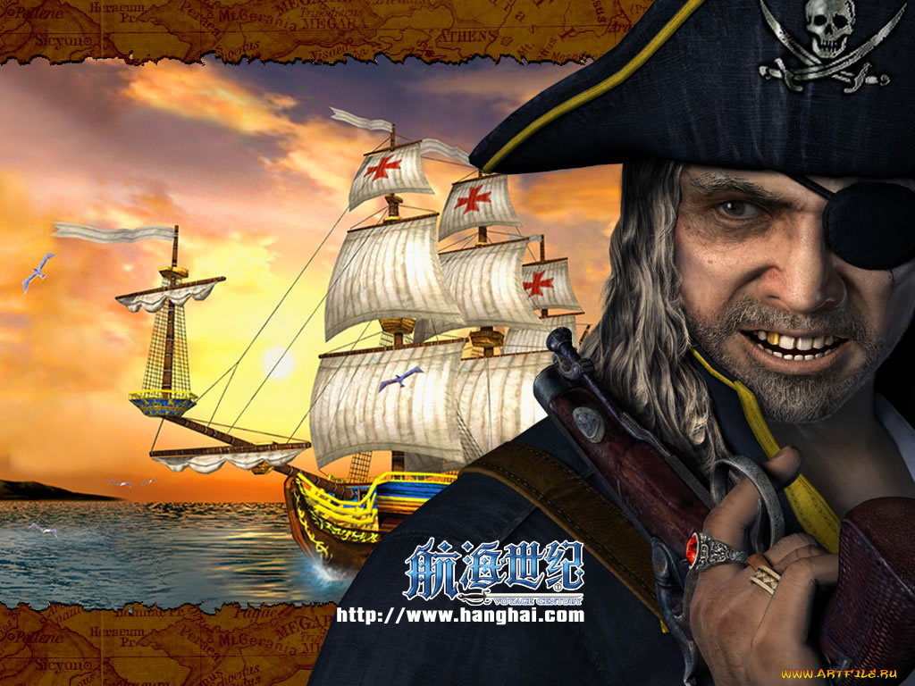 voyage, century, видео, игры, пираты, онлайн, online