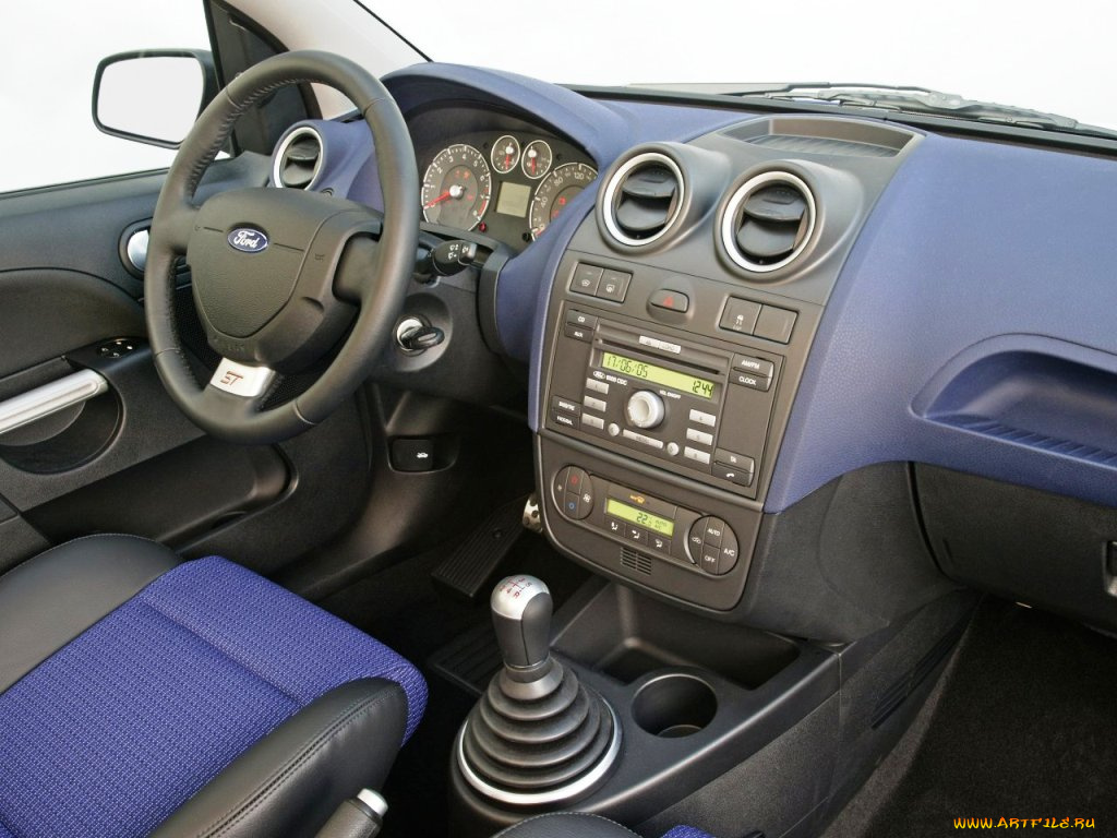 ford, fiesta, 2006, автомобили, интерьеры