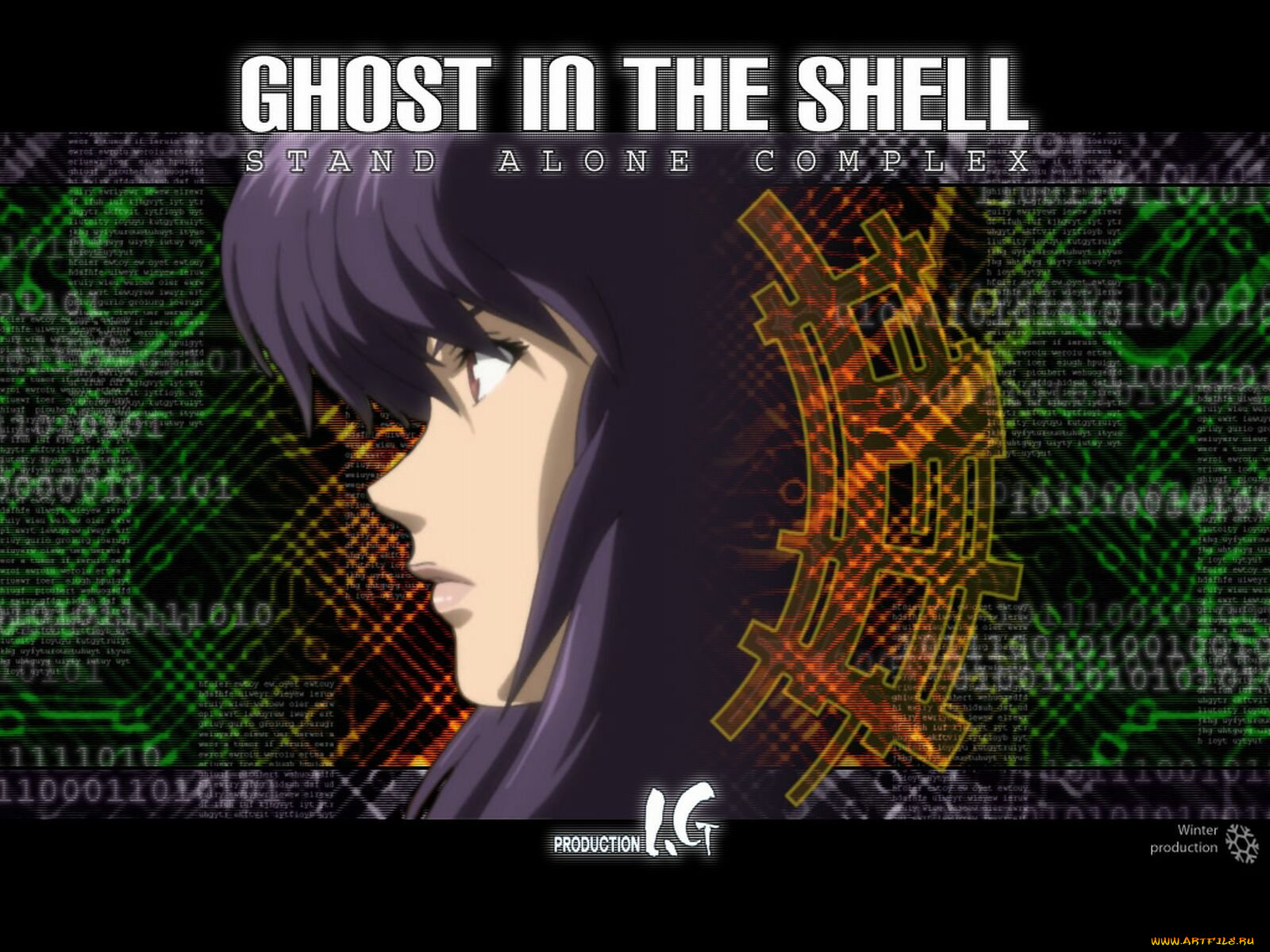 аниме, ghost, in, the, shell