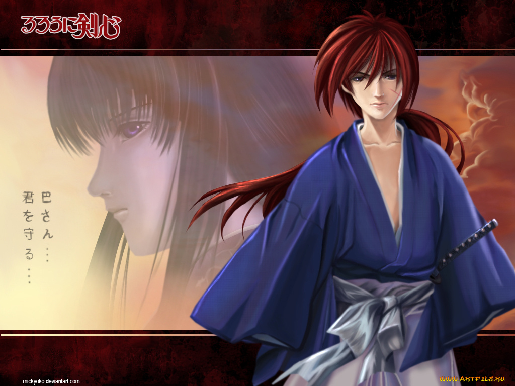 аниме, rurouni, kenshin