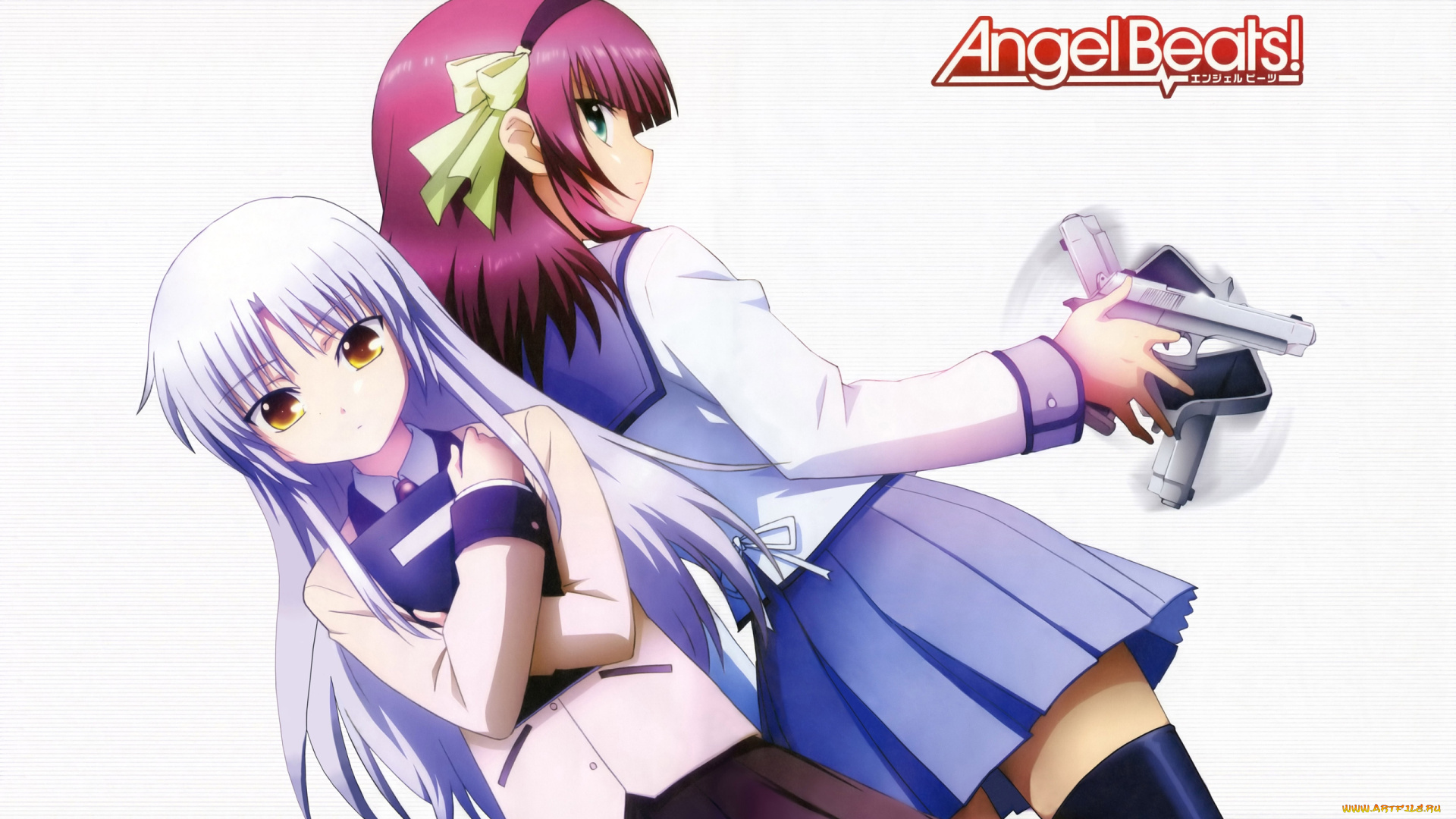 аниме, angel, beats