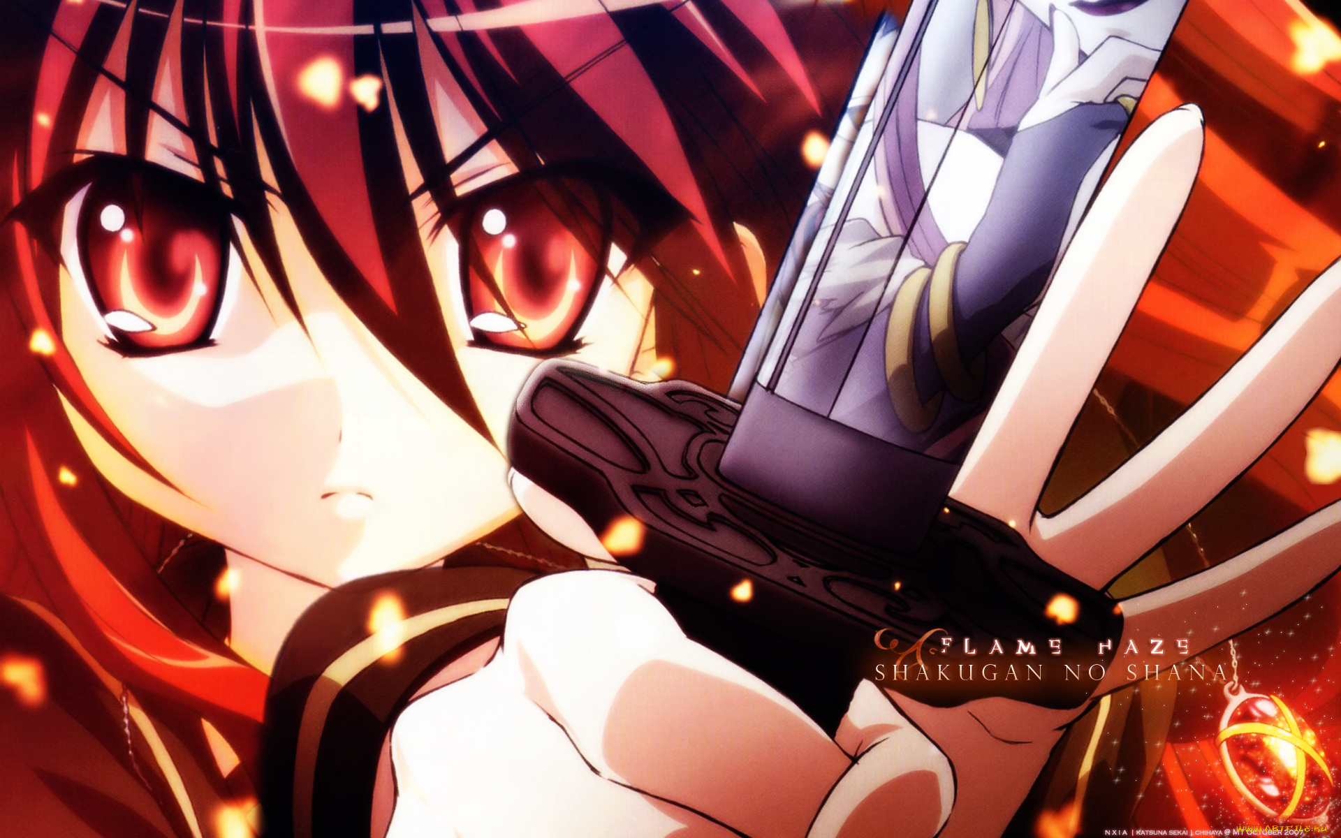 аниме, shakugan, no, shana