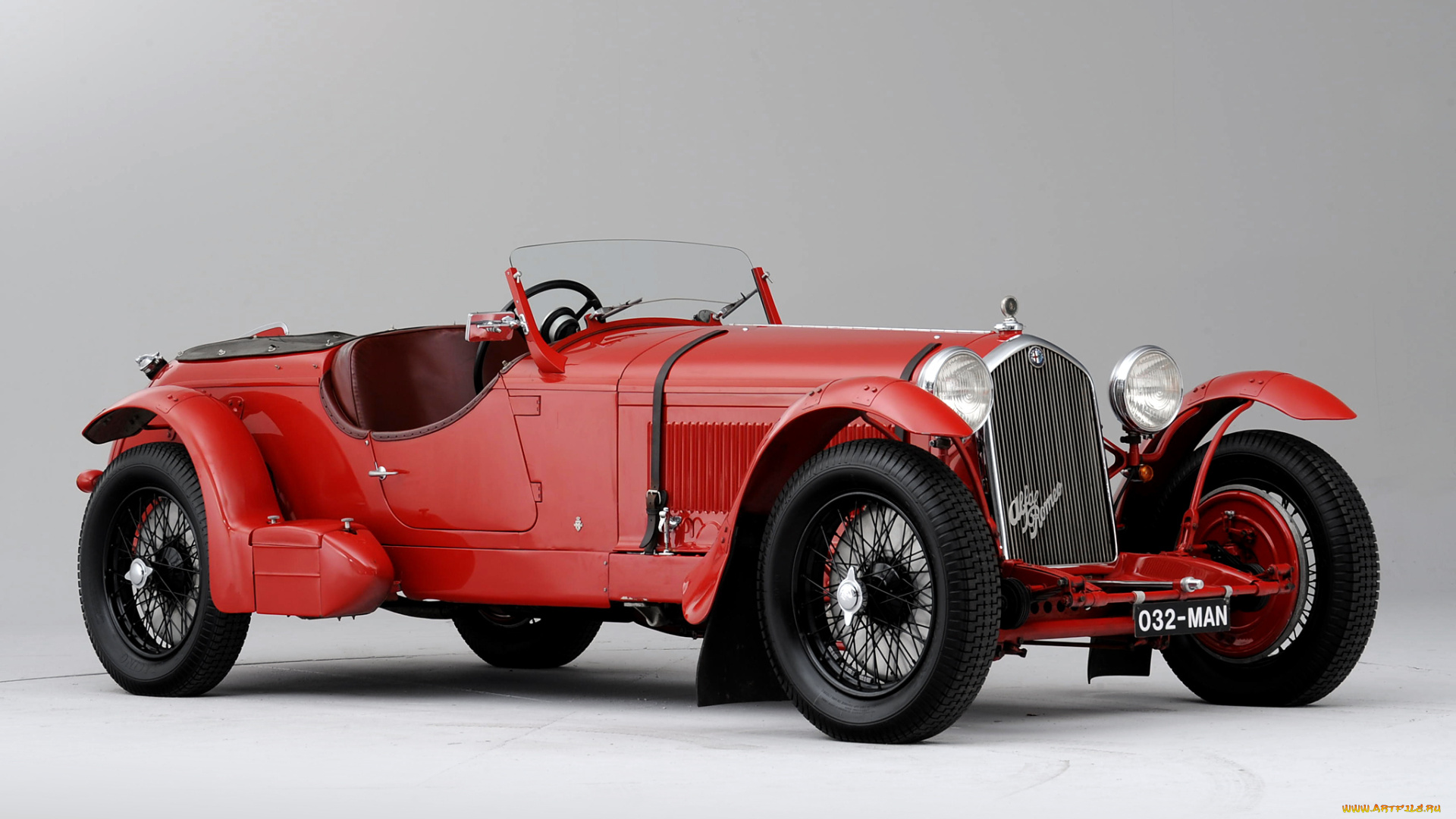 автомобили, классика, alfa, romeo, 8c, 2300, le, mans, красный, 1931-34