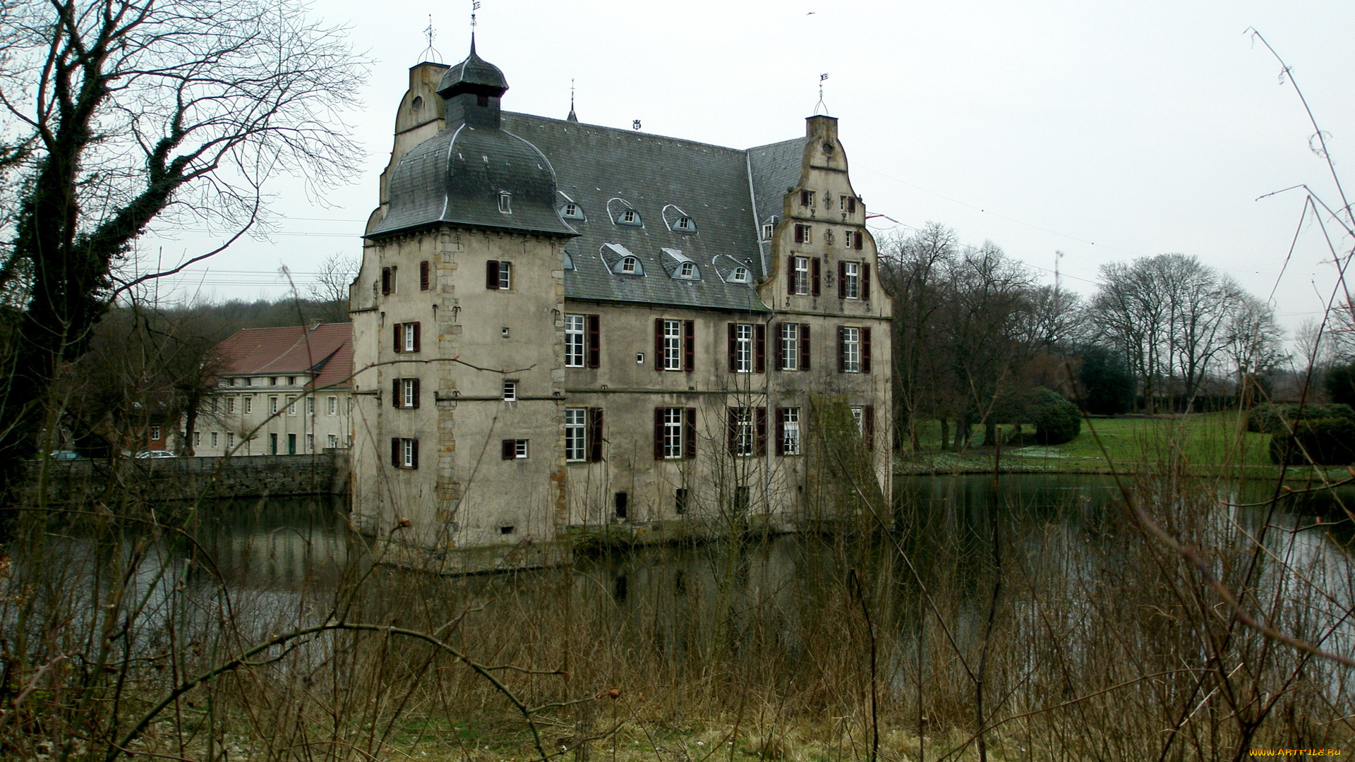 bodelschwingh, castle, германия, города, дворцы, замки, крепости