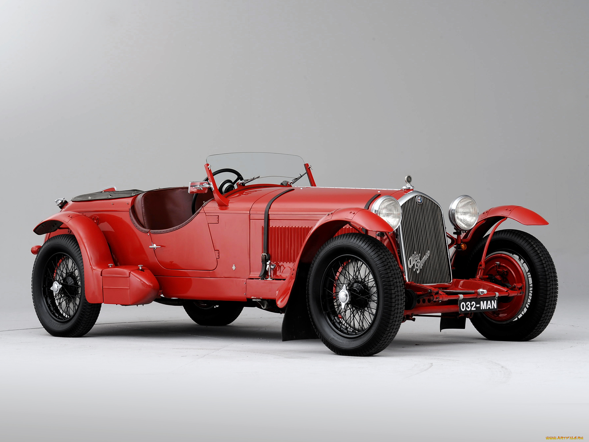 автомобили, классика, alfa, romeo, 8c, 2300, le, mans, красный, 1931-34