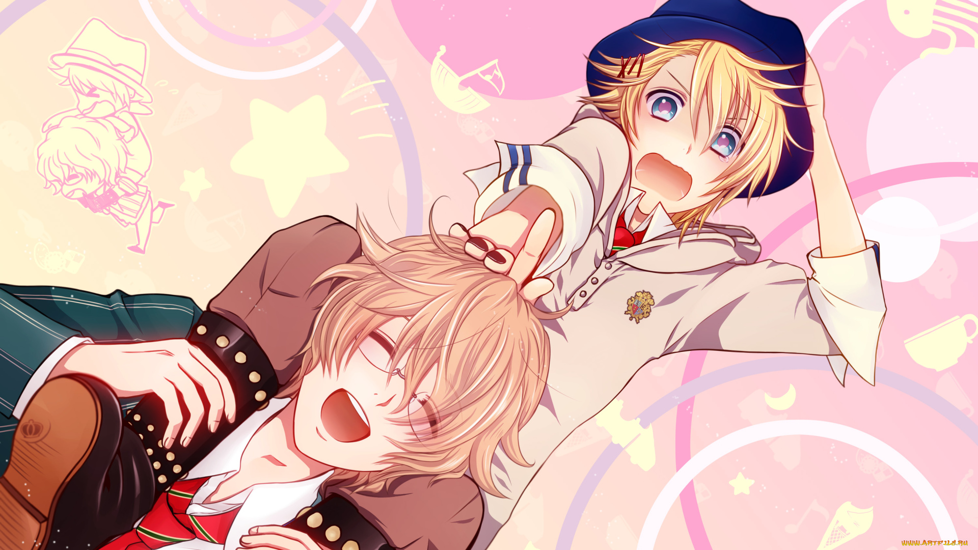 аниме, uta, no, prince-sama, kurusu, shou, shinomiya, natsuki