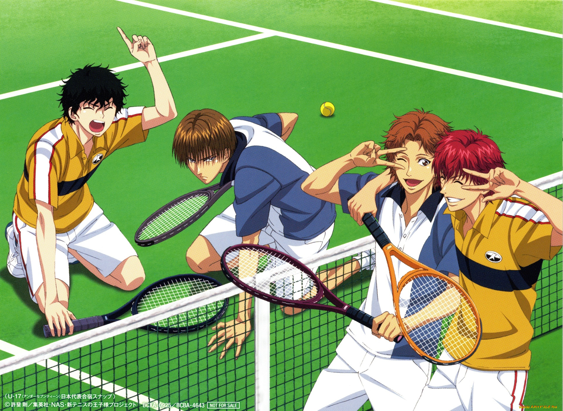 аниме, prince, of, tennis, парни
