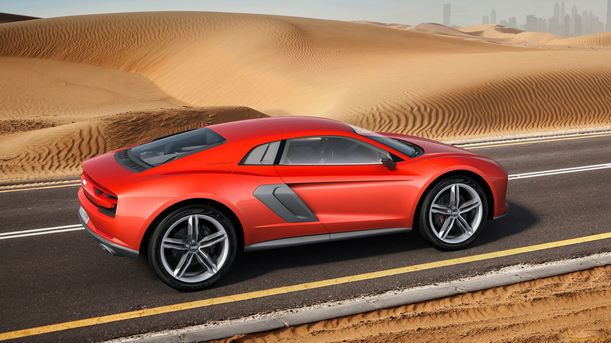 audi, nanuk, quattro, concept, 2013, автомобили, 3д, 2013, concept, quattro, графика, nanuk, audi