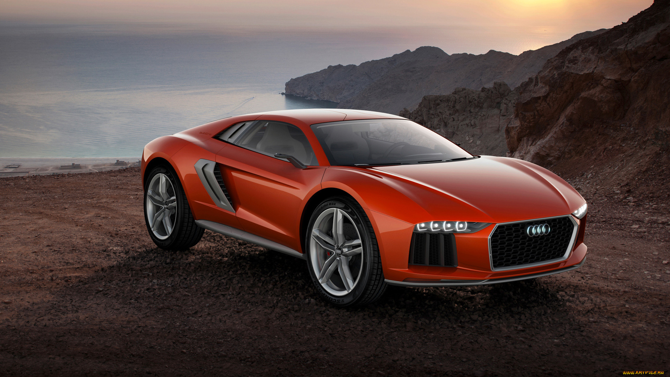 audi, nanuk, quattro, concept, 2013, автомобили, 3д, графика, 2013, concept, quattro, nanuk, audi