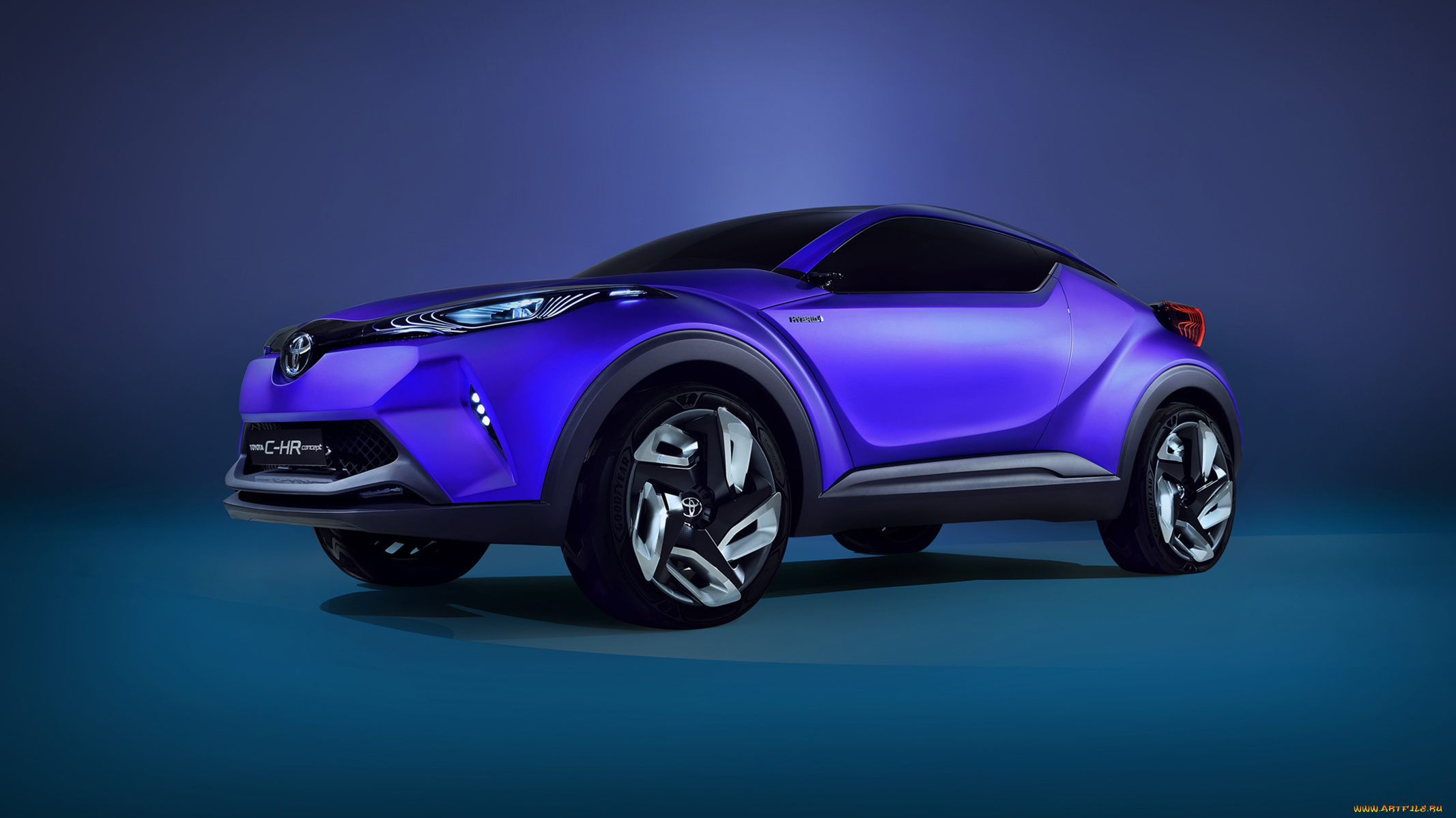 toyota, c-hr, concept, 2014, автомобили, 3д, crossover, concept, c-hr, toyota, 2014