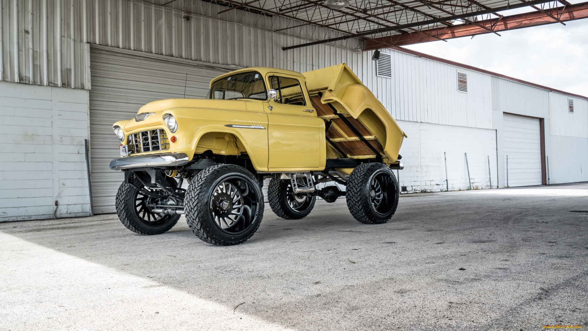 автомобили, custom, pick-up, chevrolet