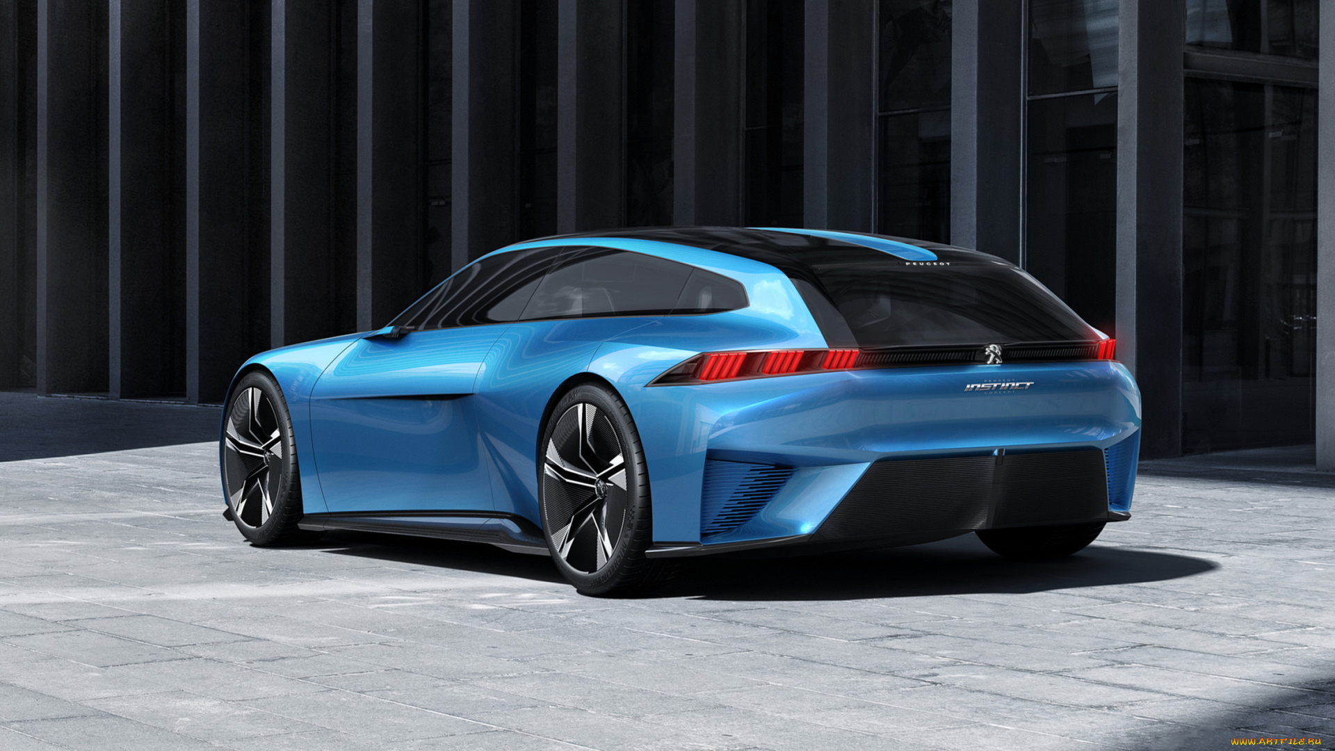 peugeot, instinct, concept, 2017, автомобили, peugeot, 2017, instinct, concept