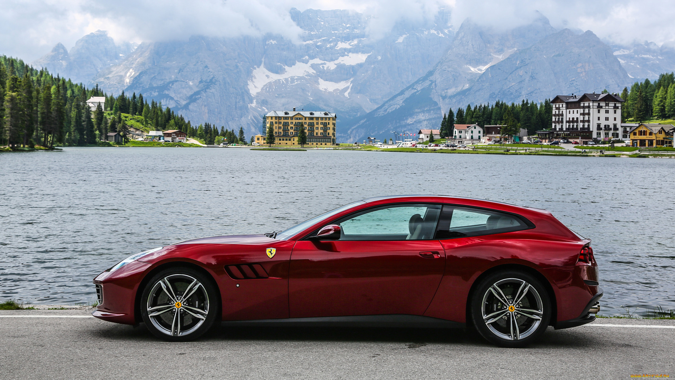 ferrari, gtc4, lusso, 2017, автомобили, ferrari, lusso, gtc4, 2017