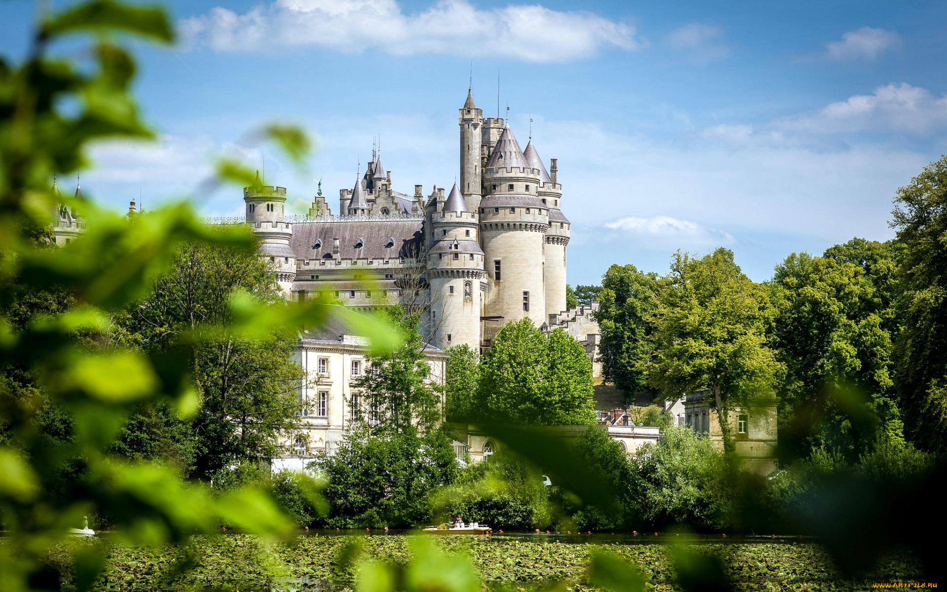 pierrefonds, castle, chateau, de, pierrefonds, города, замки, франции, pierrefonds, castle, chateau, de