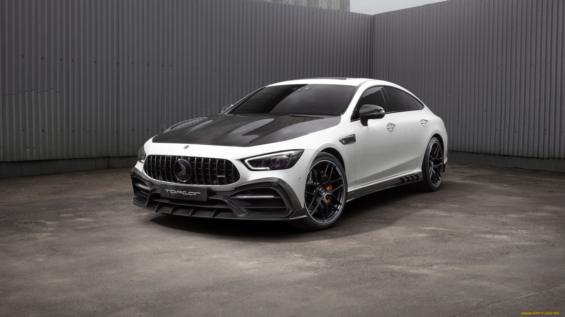 автомобили, mercedes-benz, topcar, mercedes, amg, gt63, s, 4matic, 4door, coupe, inferno, тюнинг, белый, мерседес