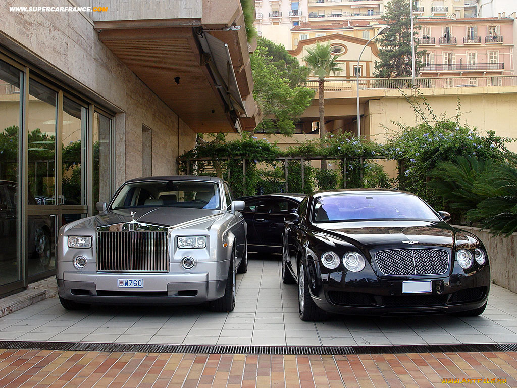 rolls, roys, bentley, автомобили, разные, вместе