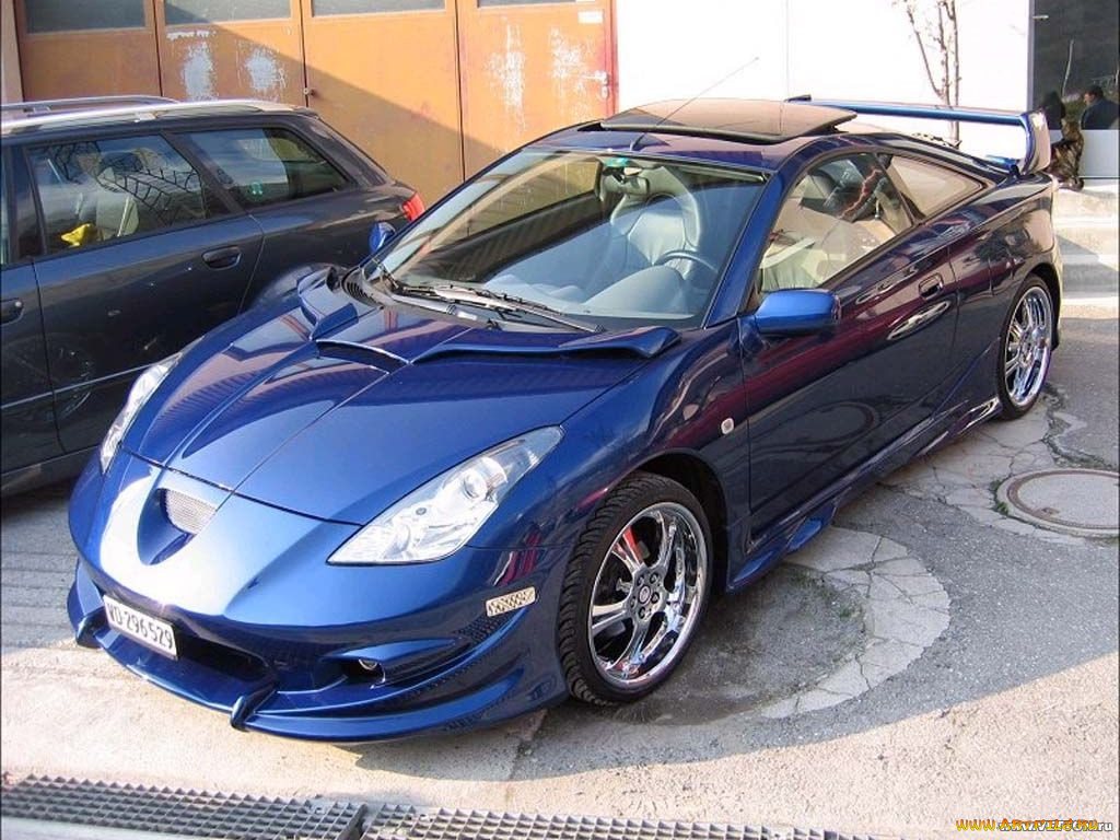 toyota, celica, автомобили