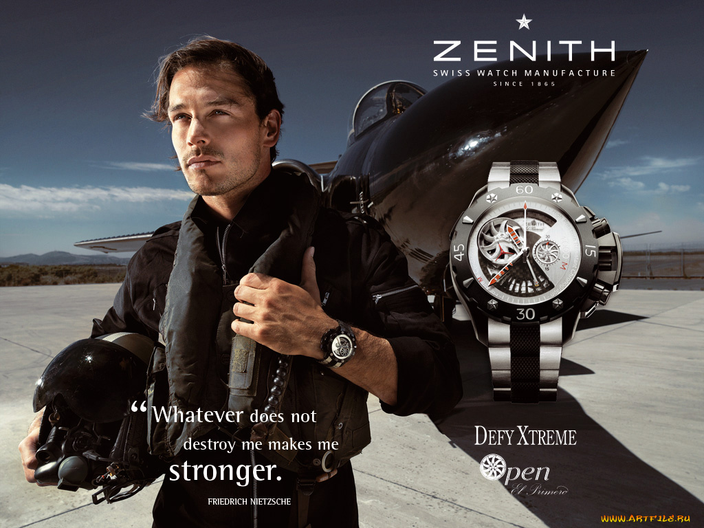 zenith, defy, xtreme, watches, бренды