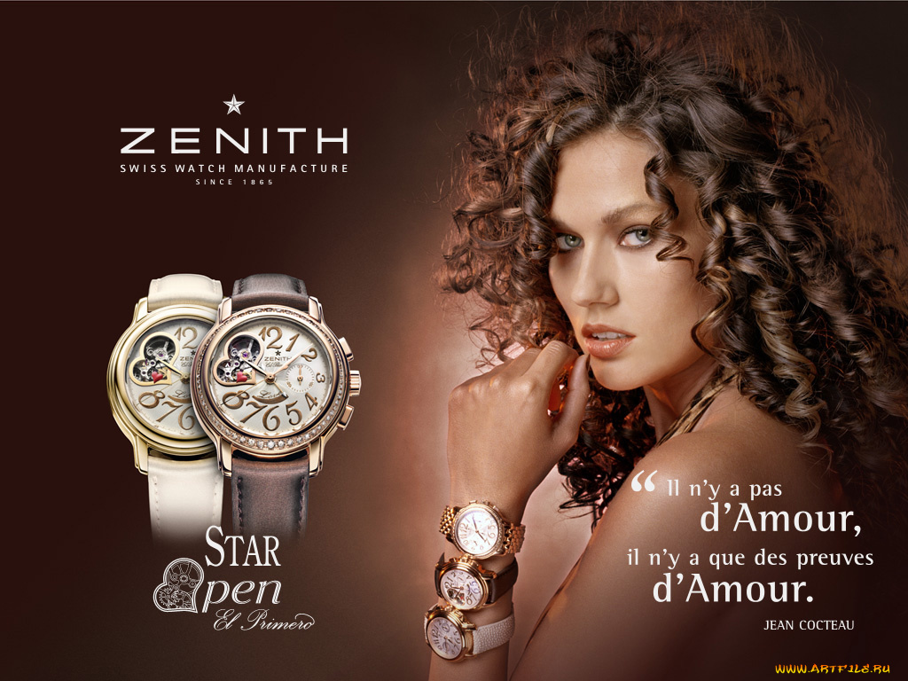 zenith, queen, of, love, watches, бренды