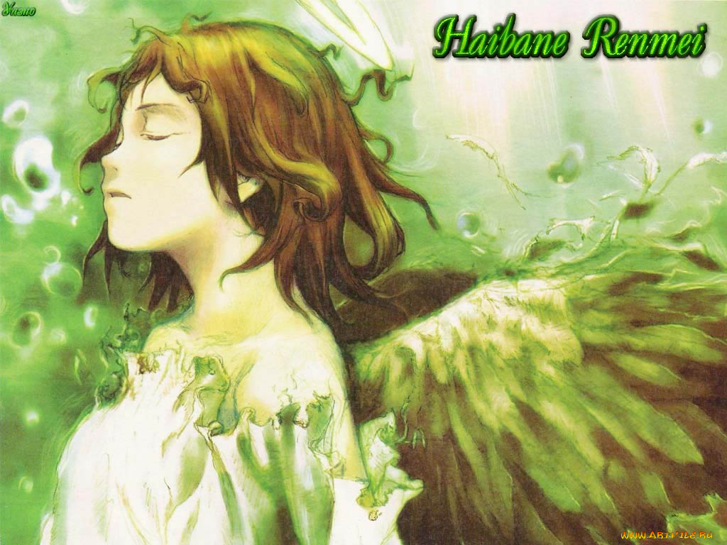 аниме, haibane, renmei