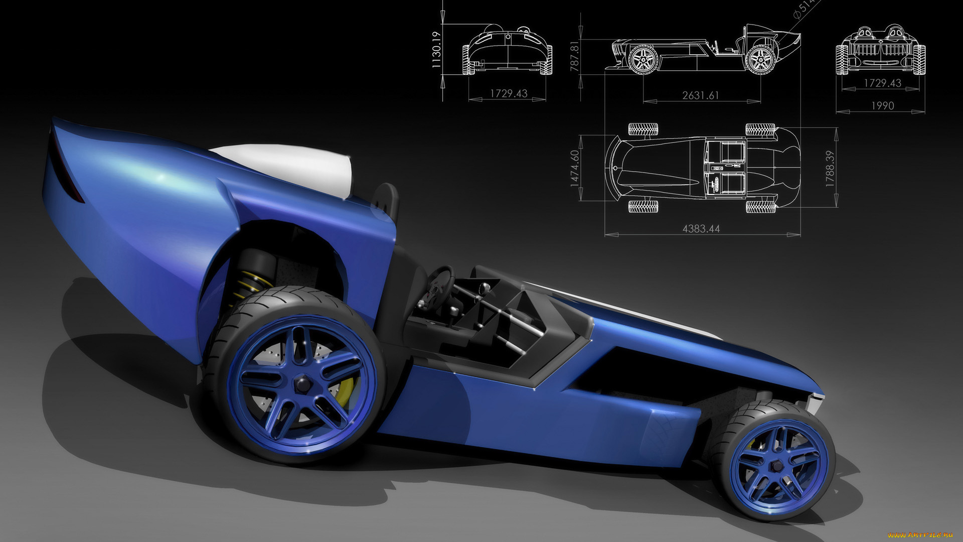 2008, bmw, z0, concept, design, by, andrei, avarvarii, автомобили, 3д