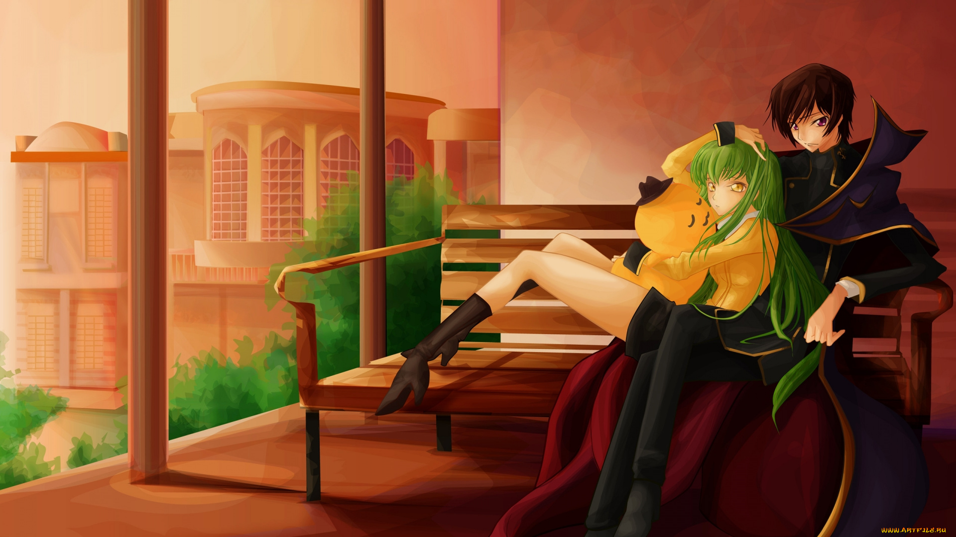 аниме, code, geass