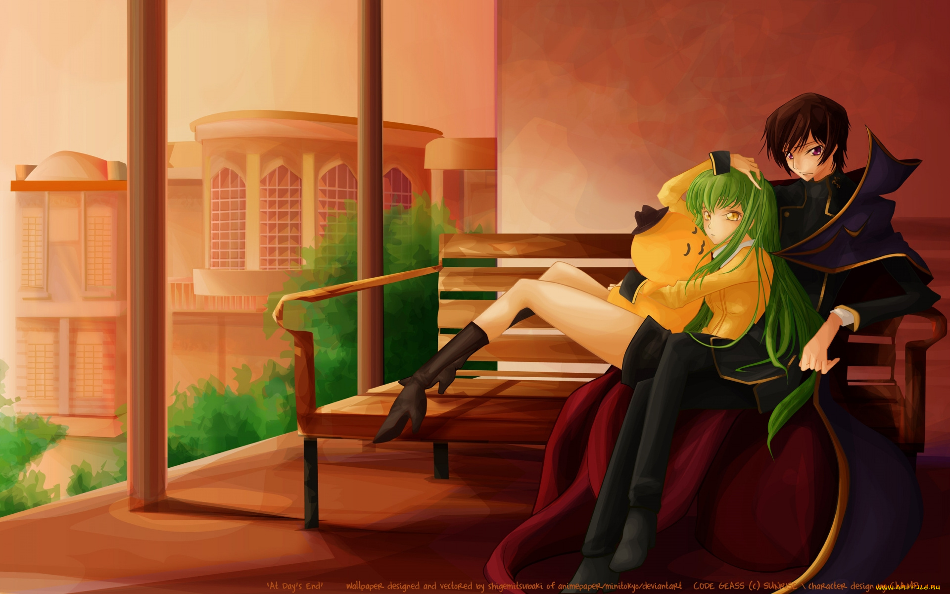 аниме, code, geass