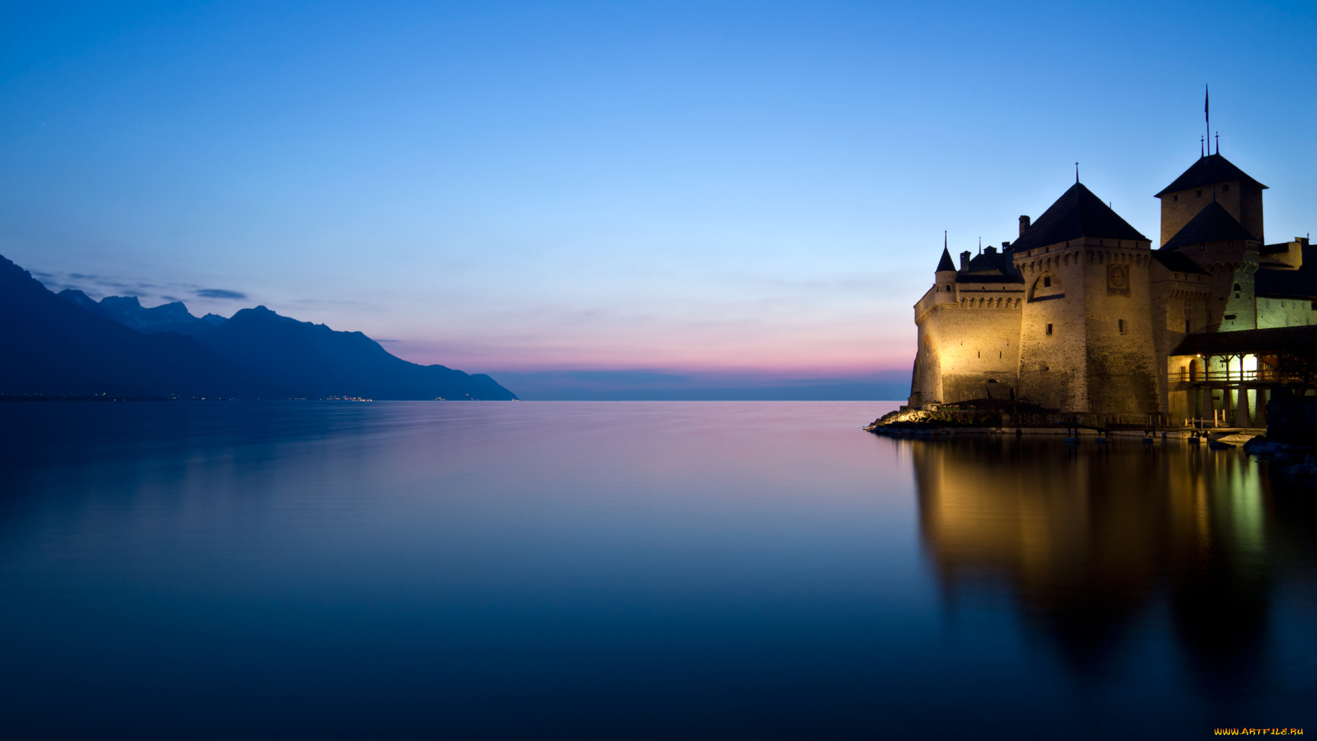 montreux, switzerland, города, шильонский, замок, швейцария, озеро