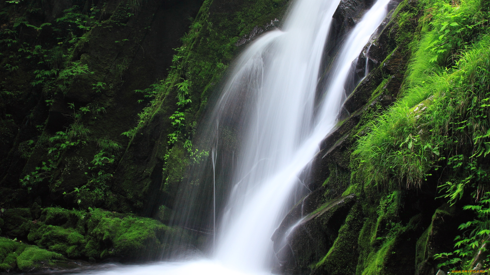 природа, водопады, вода, высота