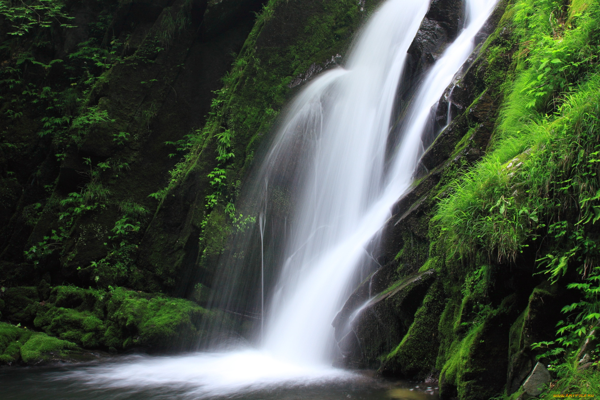 природа, водопады, вода, высота